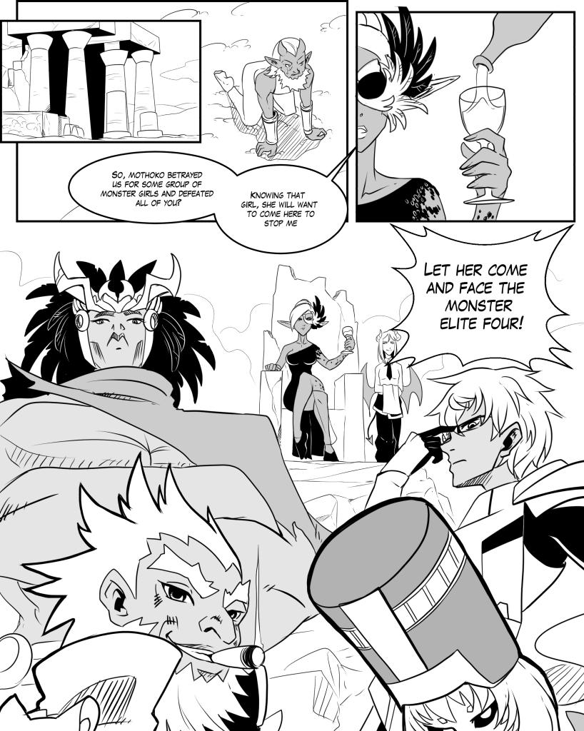 Monster girls on tour - Episode 204, Page 1: Page 204